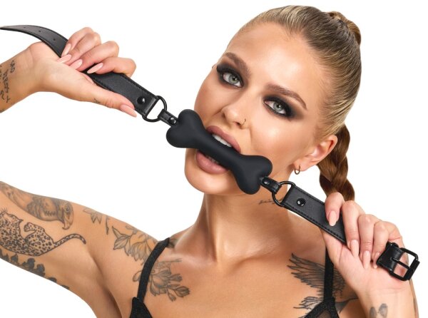 Bad Kitty Bone Gag Knochen-Knebel