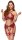 Cottelli BONDAGE Set mit Soft-BH, Straps-String ouvert und Soft-Handfesseln M