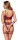 Cottelli BONDAGE Set mit Soft-BH, Straps-String ouvert und Soft-Handfesseln S