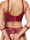 Cottelli BONDAGE Set mit Soft-BH, Straps-String ouvert und Soft-Handfesseln S