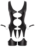 Cottelli BONDAGE Set mit vielen silberfarbenen Ringen