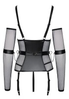 Cottelli BONDAGE Set mit Strapshemd und String ouvert