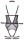 Cottelli BONDAGE Body ouvert mit Kettenleine und zwei Armfesseln M