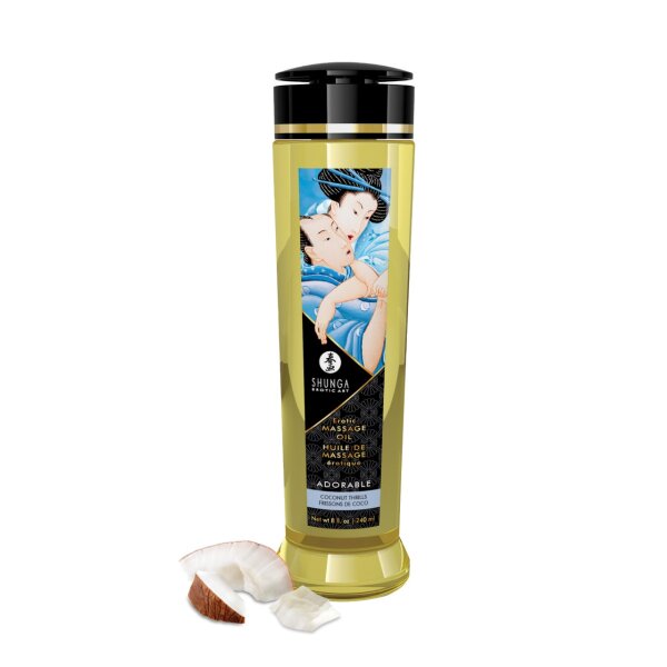 SHUNGA Erotisches Massage Öl Kokos-Chilis 240ml