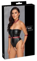 Cottelli BONDAGE Body im edlen schwarzen Mattlook XL