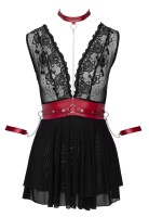 Cottelli BONDAGE Babydoll im Mix aus zarter Spitze