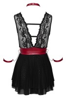 Cottelli BONDAGE Babydoll im Mix aus zarter Spitze