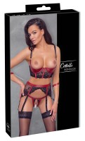 Cottelli BONDAGE Hebe-Set aus weicher Stretch-Spitze L