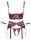 Cottelli BONDAGE Hebe-Set aus weicher Stretch-Spitze M