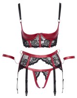 Cottelli BONDAGE Hebe-Set aus weicher Stretch-Spitze XL