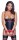 Cottelli BONDAGE Set im edlen elastischen Mattlook mit Trägern XL