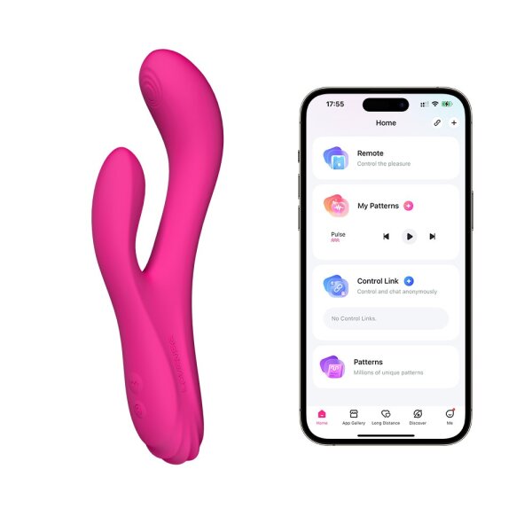Lovense Osci 3 Rabbitvibrator mit 2 Motoren
