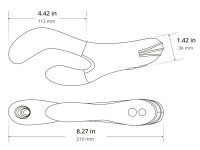 Lovense Osci 3 Rabbitvibrator mit 2 Motoren