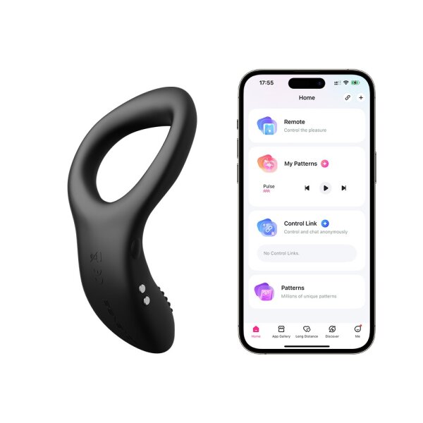 Lovense Diamo Penisring mit Vibro-Stimulator
