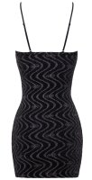 Cottelli PARTY  Kleid in silberglitzernder Zickzack-Optik