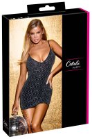 Cottelli PARTY  Kleid in silberglitzernder Zickzack-Optik