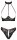Cottelli LINGERIE Set mit busenfreiem Hebe-BH und schrittoffenem Slip