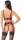 Cottelli LINGERIE Set mit Ouvert-BH, Strapsgürtel und String ouvert
