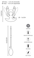 ANOS RC Inflatable Expander Plug with Vibration