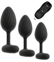 ANOS RC Butt Plug Set with Vibration