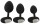 ANOS RC Butt Plug Set with Vibration