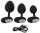 ANOS RC Butt Plug Set with Vibration