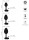 ANOS RC Butt Plug Set with Vibration