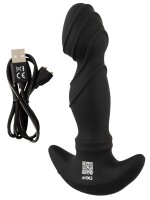 ANOS Vibrating Prostate Plug with Moving Rings