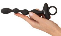 ANOS Flexible Anal Beads with Jumping Vibrations