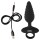 ANOS Flexible Butt Plug Twisted Design with Vibrations