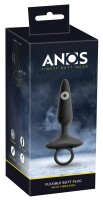 ANOS Flexible Butt Plug with Vibrations