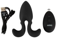 ANOS RC Vibrating Butt Plug with Flexible Arm