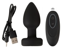 ANOS RC Flashing Butt Plug with Vibration