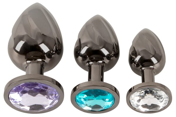 ANOS Metal Butt Plug Set