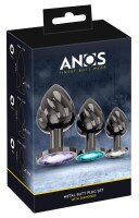 ANOS Metal Butt Plug Set