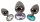 ANOS Metal Butt Plug Set