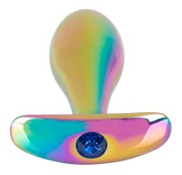 ANOS Metal Butt Plug Set in Rainbow Colours