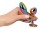 ANOS Metal Butt Plug Set in Rainbow Colours