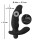 ANOS Cock Shaped Butt Plug with Vibration