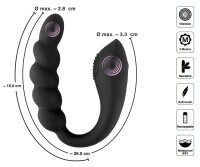 Black Velvets Bendable dual stimulator