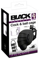 Black Velvets Cock & ball cage
