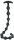 Black Velvets Anal beads 1
