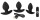 Black Velvets Butt plug set