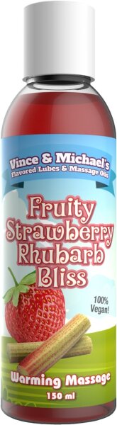 VINCE & MICHAELs Warming Fruity Strawberry Rhubarb Bliss 150ml