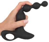 Black Velvets Rechargeable anal beads