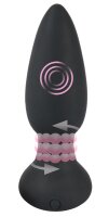Black Velvets RC rotating & vibrating plug