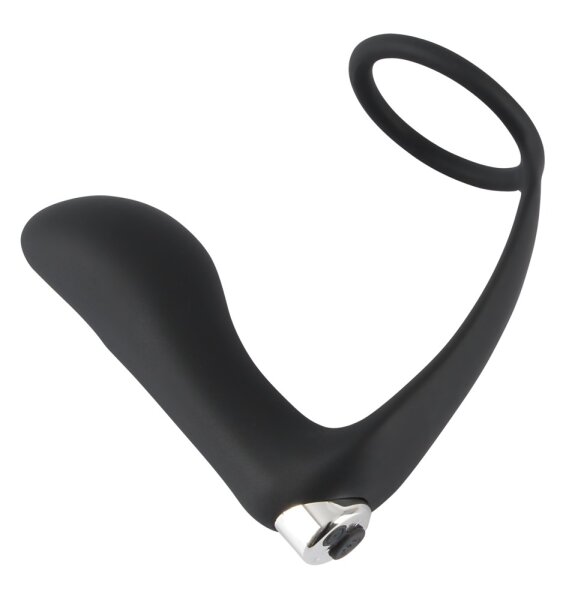 Black Velvets Vibrating Ring & Plug