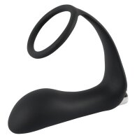Black Velvets Vibrating Ring & Plug