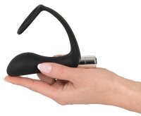 Black Velvets Vibrating Ring & Plug