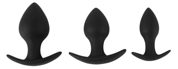 Black Velvets 3-teiliges Anal-Trainer-Set